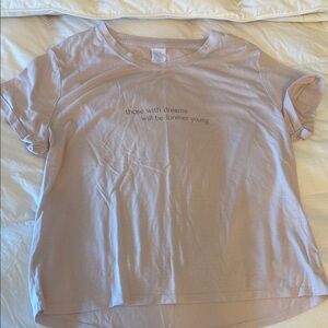 Stars Above Light Pink Graphic Tee